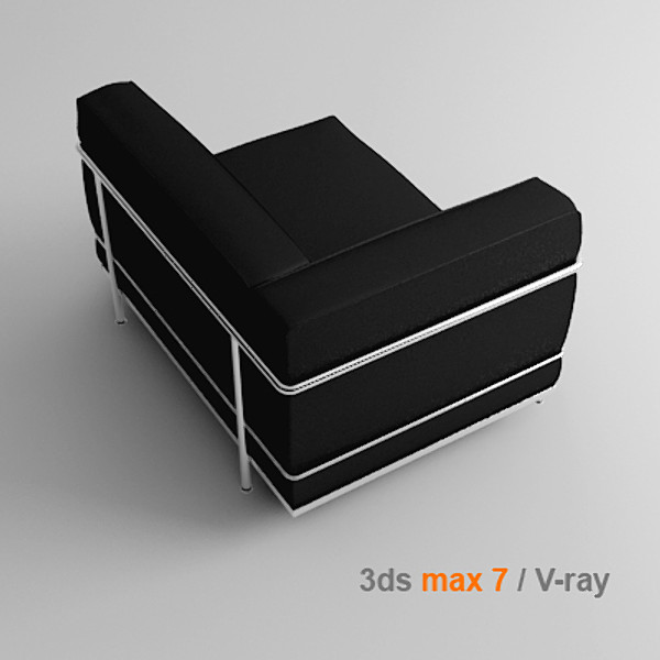 3d le corbusier model - lc3 Meridienne by lajhar